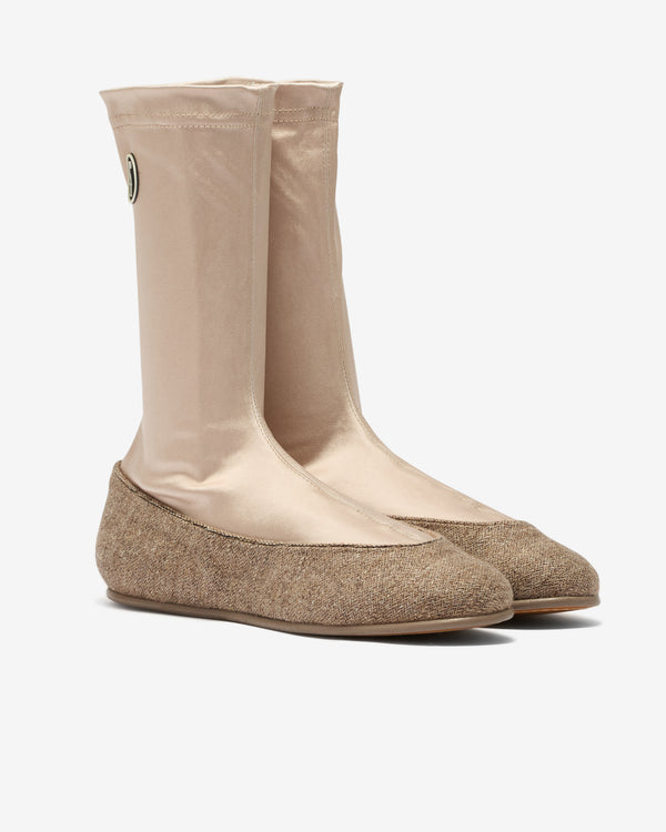 Kiko Kostadinov_Kiko Kostadinov - Women's Proxima Low Ballerina - (Beige)_BOOTS