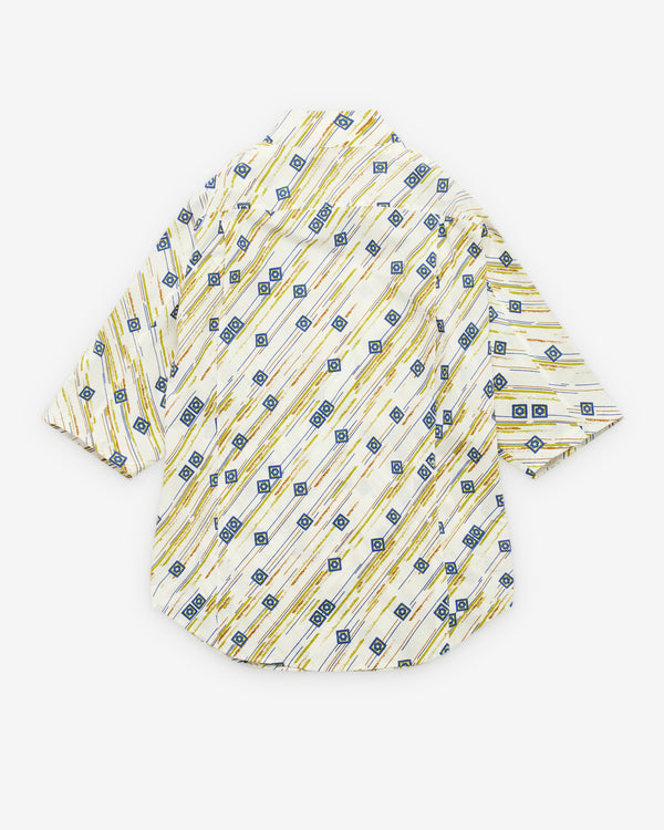 Kiko Kostadinov_Kiko Kostadinov - Men's Gabor Shirt - (Floral)_SHIRTS