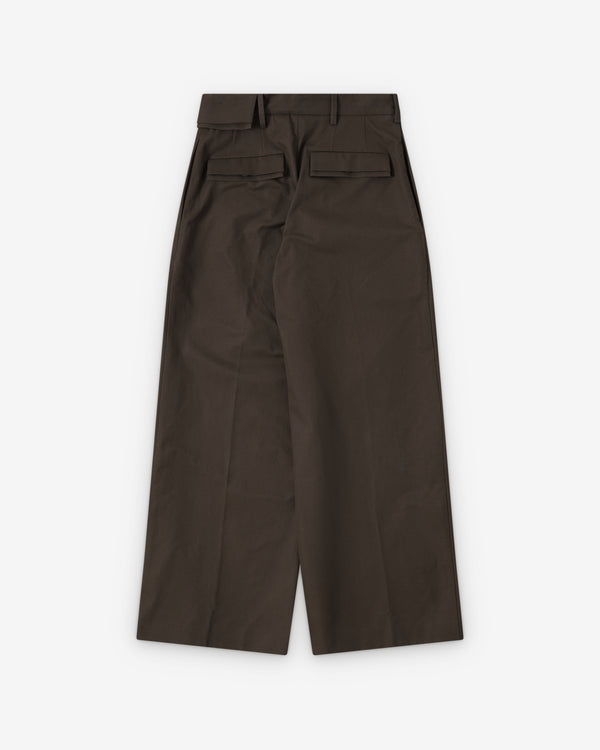 Kiko Kostadinov - Men's Dieze Wide Trousers - (Khaki)