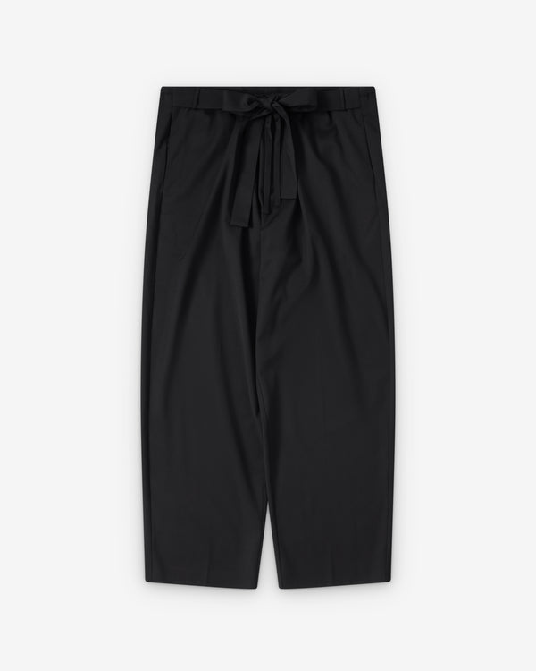 Kiko Kostadinov - Men's 	Laan Gathered Trousers - (Black) AW26 KKAW26T03-7-00-Crow Black