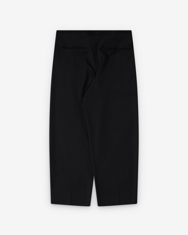 Kiko Kostadinov - Men's 	Laan Gathered Trousers - (Black) AW26 KKAW26T03-7-00-Crow Black