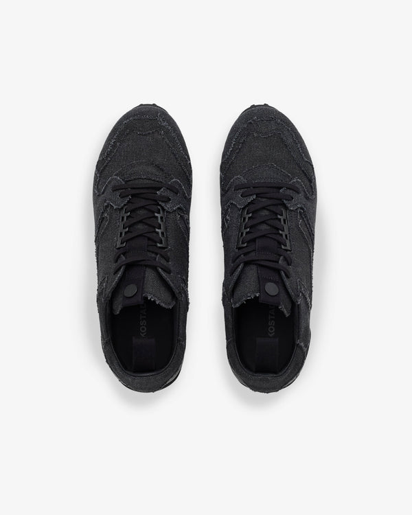 Kiko Kostadinov_Kiko Kostadinov - Men's Ostro Canvas Shoes - (Black)_SNEAKERS