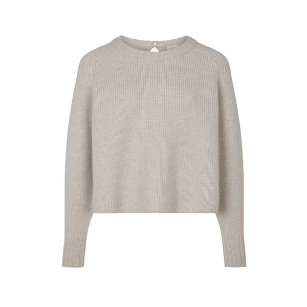 LE KASHA - Women's Oversize Sweater - (Beige)