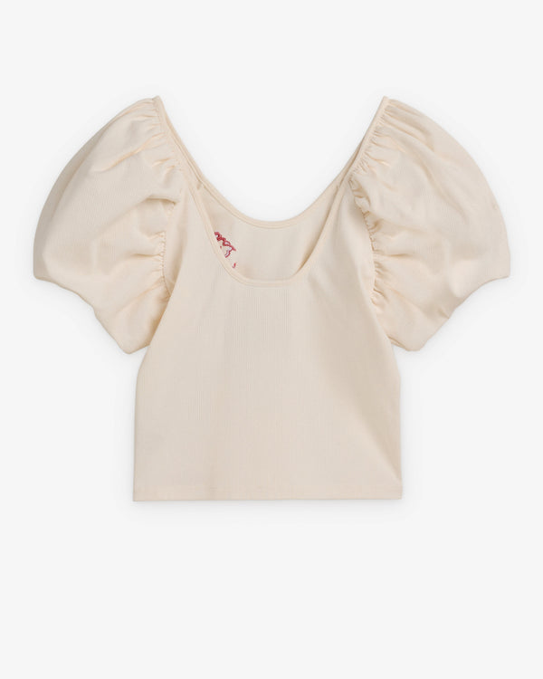 Adidas - Women's Simone Rocha Puff Sleeve T-Shirt - (Chalk White)