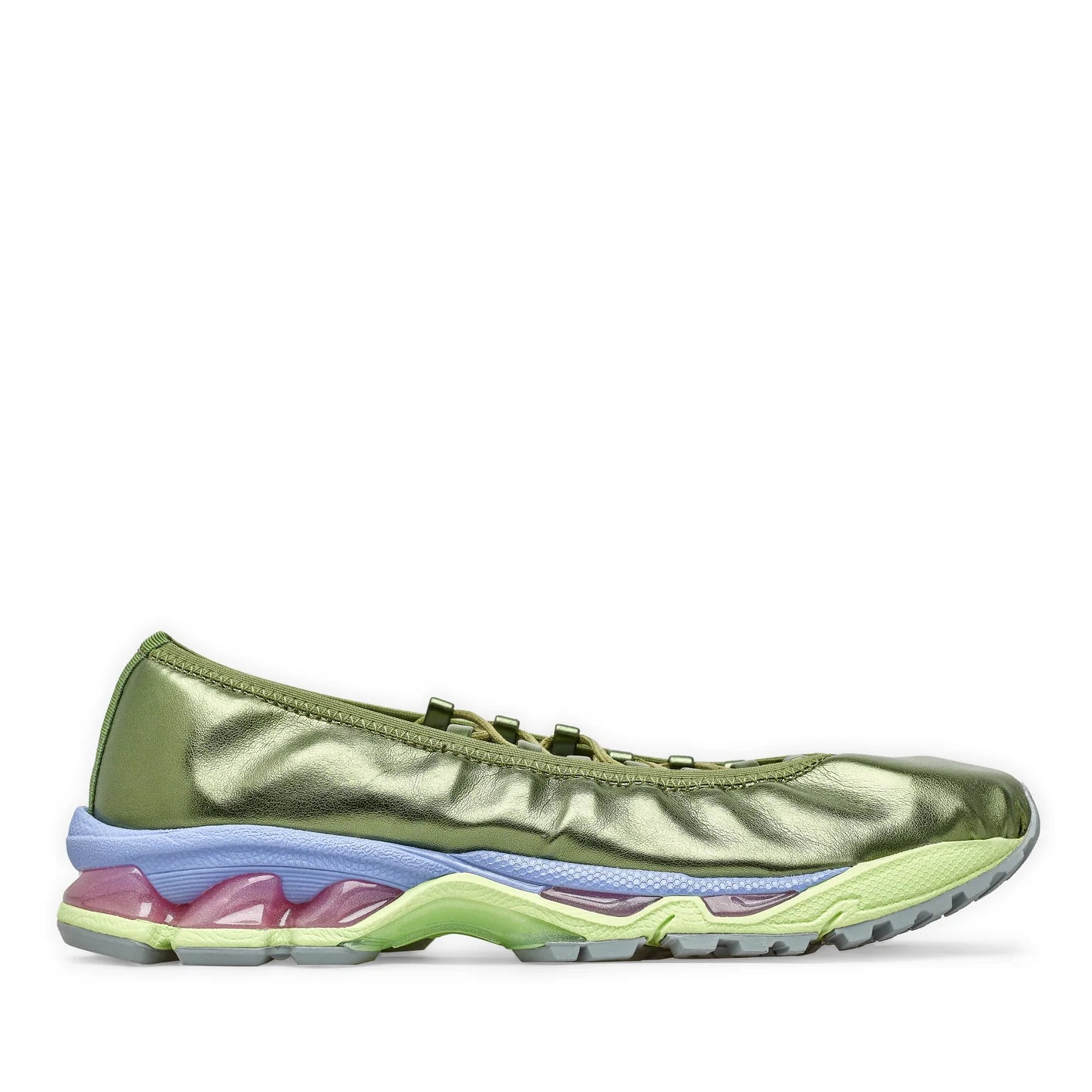 Kiko Kostadinov: Women's Ballet Hybrid (Metallic Moss) | DSMS E-SHOP