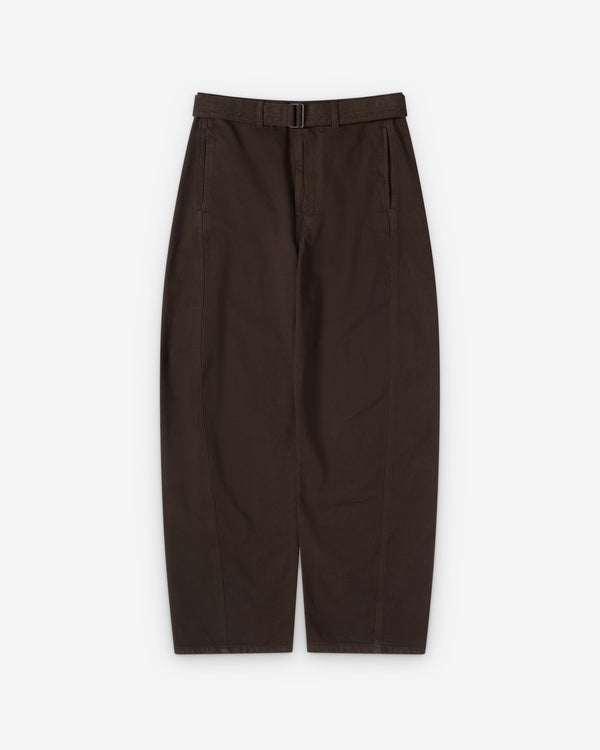 Lemaire - Men's Twisted Belted Pants - (Dark Brown)