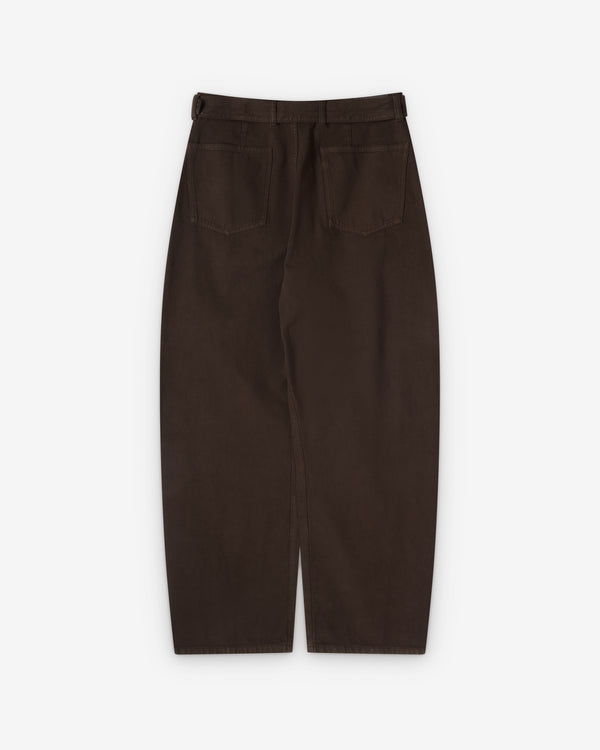 Lemaire - Men's Twisted Belted Pants - (Dark Brown)