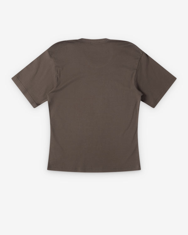 Lemaire - Women's Rib T-Shirt - (Dark Brown)