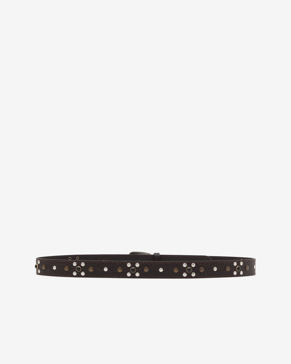 Lemaire_Lemaire - Women's Western Studs Belt 30 - (Brown)_BELTS