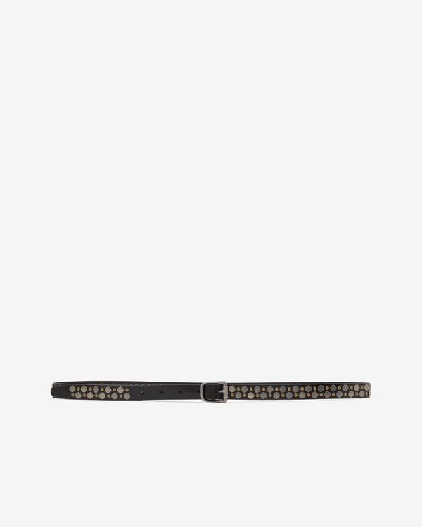 Lemaire - Women's Rio Studs Belt 20 - (Dark Brown)