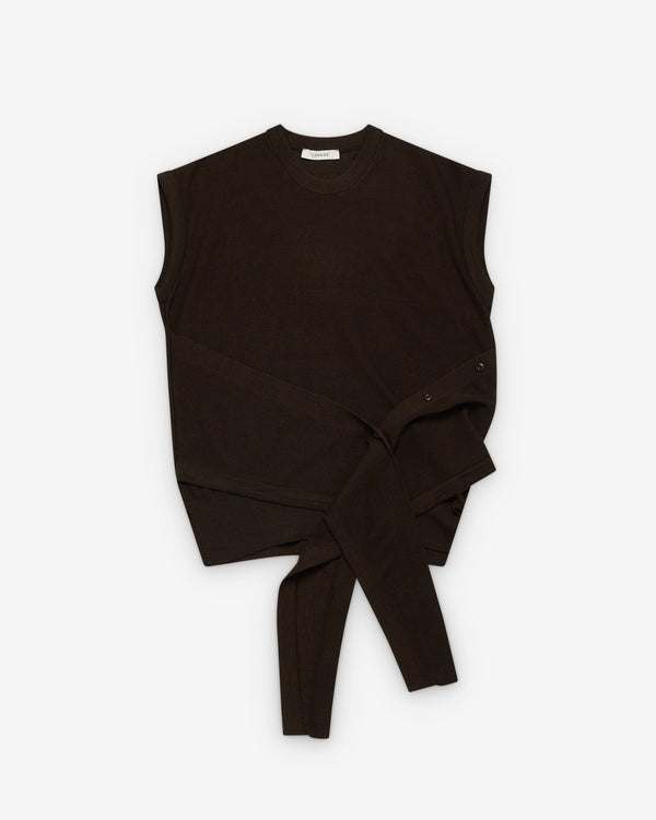 Lemaire - Women's Sleeveless Buttoned Top - (Black)