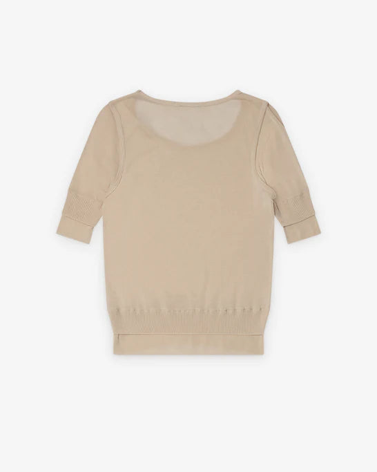 Lemaire - Women's Seamless Trompe L'Oeil Top - (Natural)
