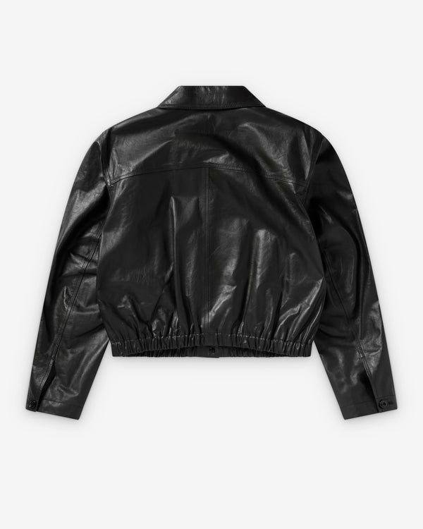 Lemaire - Women's Soft Leather Blouson - (Dark Brown)