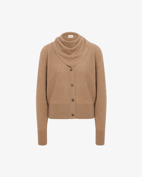 Le Kasha_LE KASHA - Women's Cardigan - (Brown)_CARDIGANS