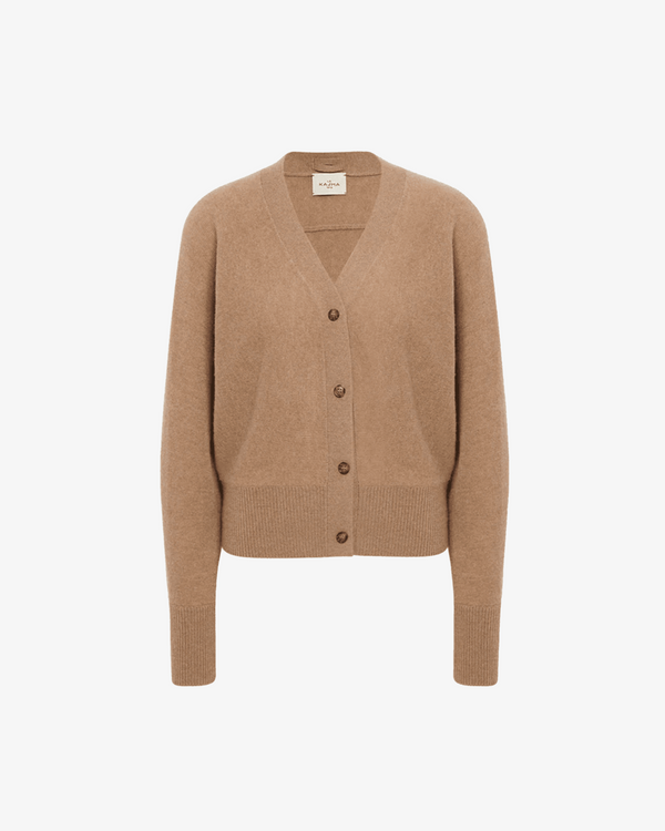 Le Kasha_LE KASHA - Women's Cardigan - (Brown)_CARDIGANS