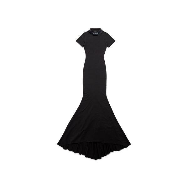 BALENCIAGA - Women's Maxi T-Shirt Dress - (Black)