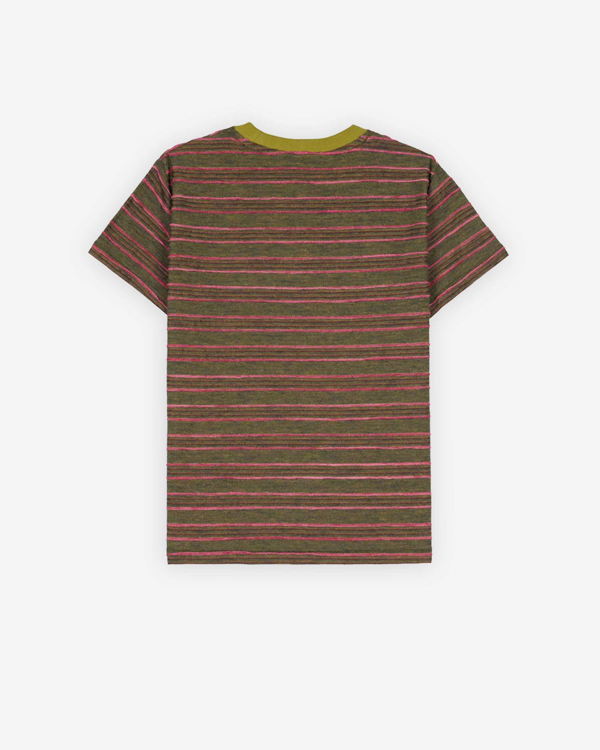BRAIN DEAD - Men's Pudu Stripe Baby T-Shirt - (Multi) view 2, Click to Zoom in