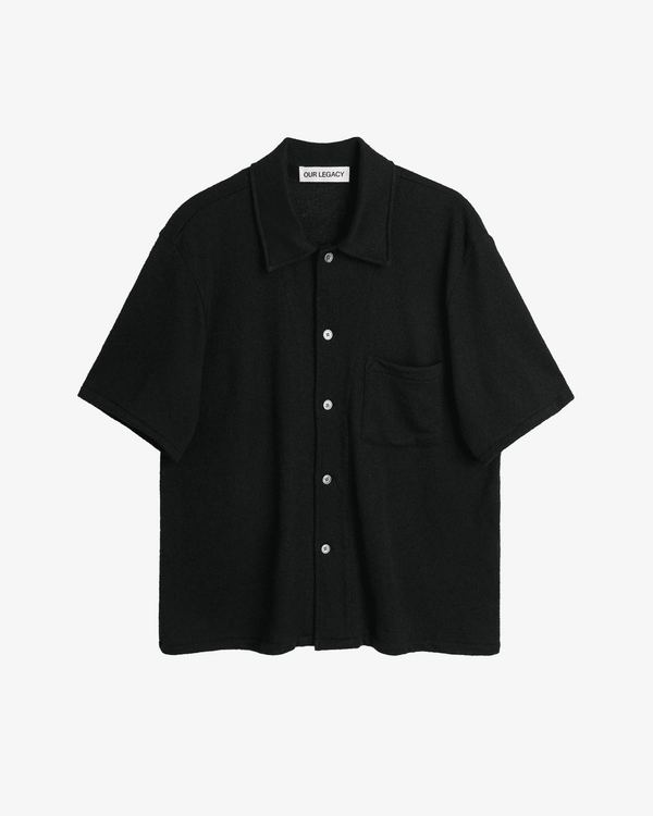 OUR LEGACY - Men's Box Shirt Short Sleeve - (Black)