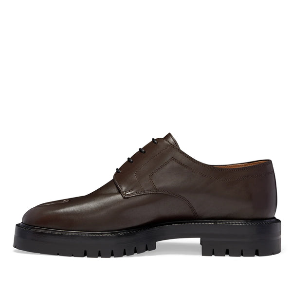 Maison Margiela_Maison Margiela - Men's Tabi Lace-Ups - (Dark Brown)_SHOES