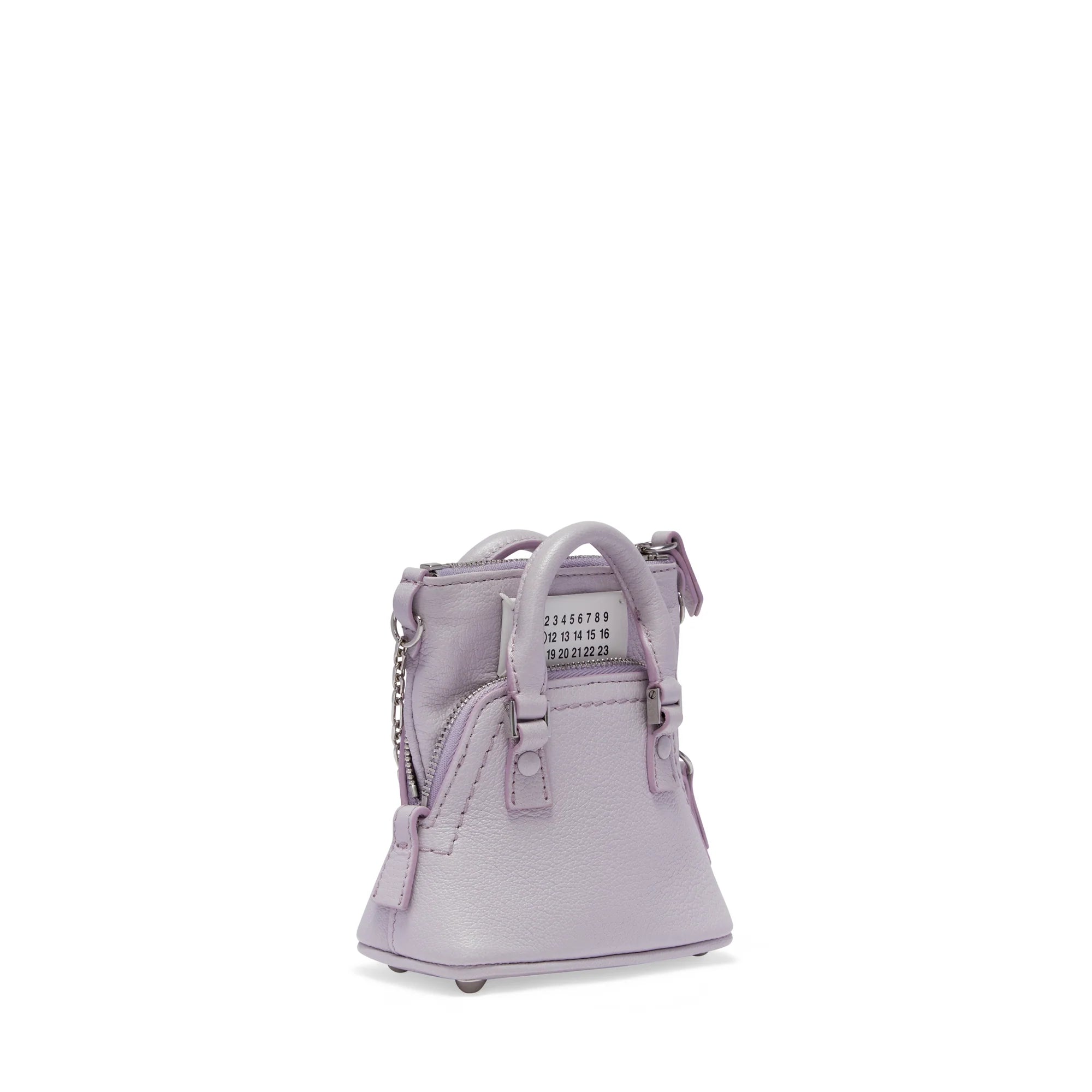 Maison Margiela: Women's 5AC Classique Baby Bag (Light Purple Maison Margiela: Women's 5AC Classique Baby Bag (Light Purple