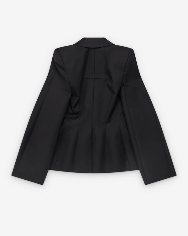 Matieres Fecales_Matières Fécales - Women's Madame H. Blazer - (Black)_JACKETS