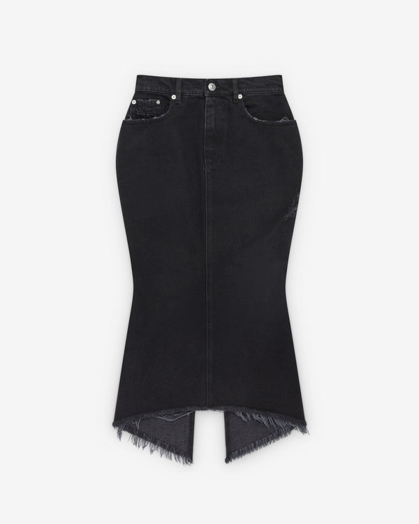 Matières Fécales - Women's Mikaela Denim Skirt - (Black)