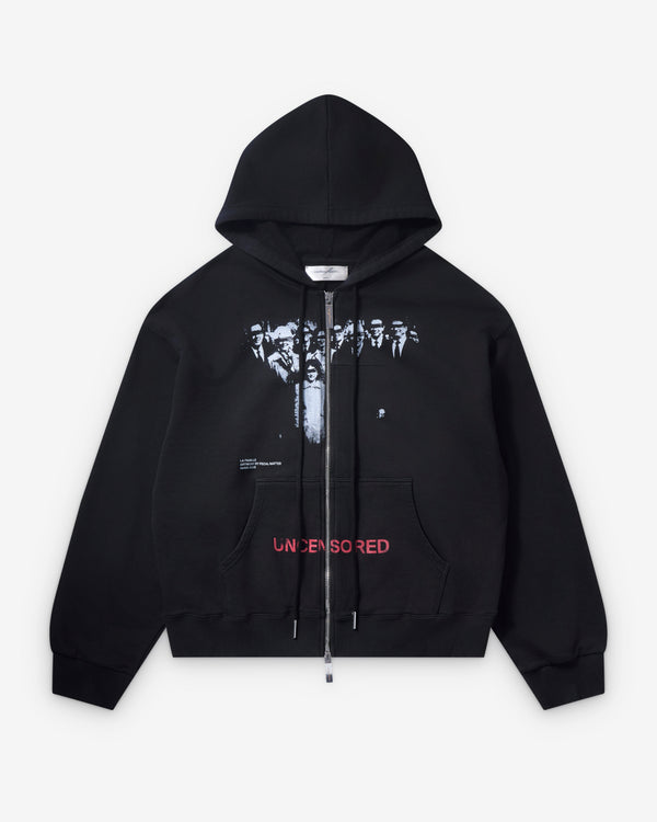 Matières Fécales - Unisex Family Hoodie Knit - (Black)