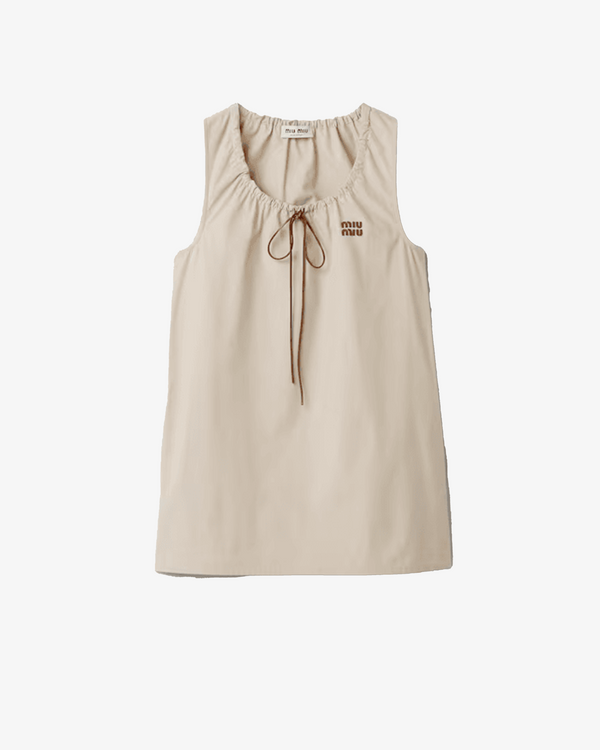 MIU MIU - Women's Panama Dress - (Natural)