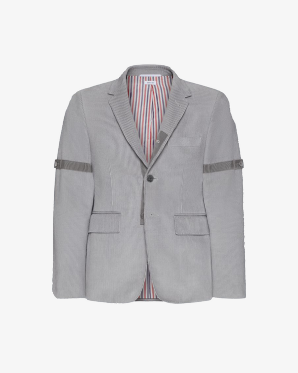 THOM BROWNE - Men's Classic Corduroy Armband Sportcoat - (Grey055)