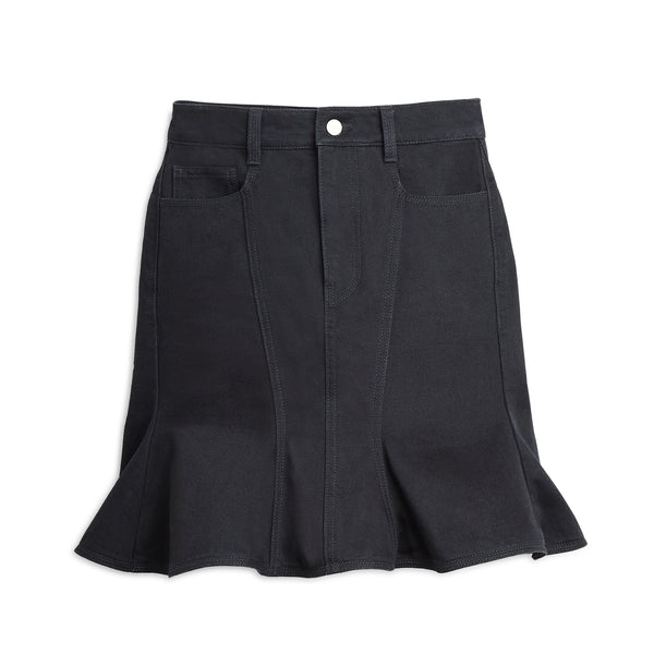 MARC JACOBS - Fluted Mini Skirt- (001 BLACK)