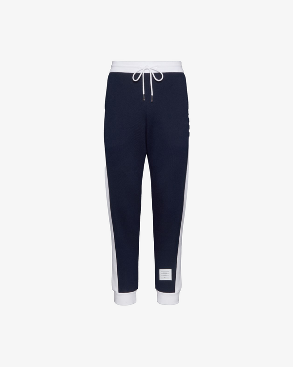 THOM BROWNE - Men's Classic 4-Bar Jersey Loopback Sweatpants - (Navy415)