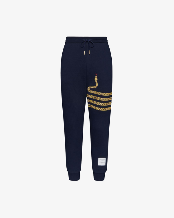 THOM BROWNE - Men's Lunar New Year 4-Bar Sweatpants - (Navy415)