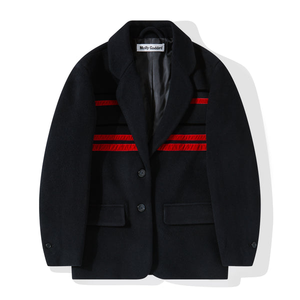 Molly Goddard -  Women'S Portia Jacket - (Navy)