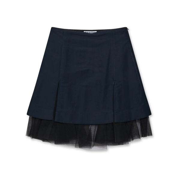 MOLLY GODDARD - Women's Max Skirt - (Navy)