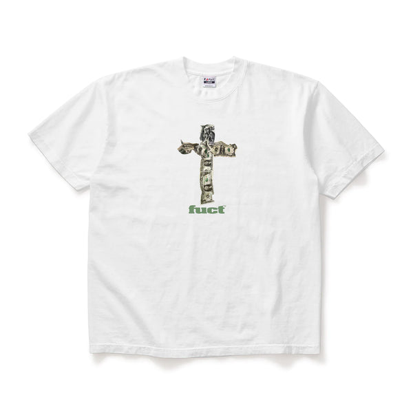 FUCT - Men's Money Cross T-Shirt - (White)