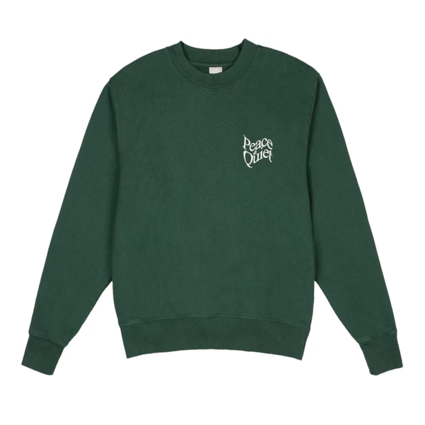MUSEUM OF PEACE AND QUIET - Warped Crewneck - (Forest)