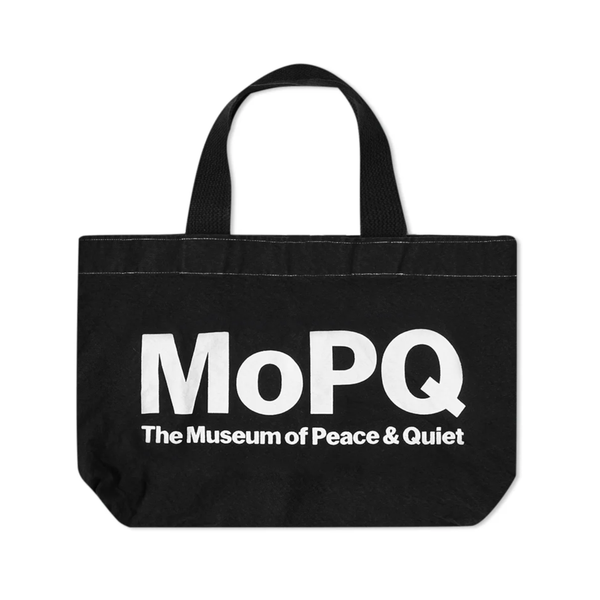 MUSEUM OF PEACE AND QUIET - Contemporary Tote Bag - (Black)