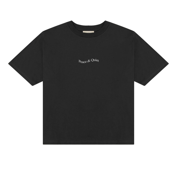MUSEUM OF PEACE AND QUIET - Men's Wordmark T-Shirt - (Black)