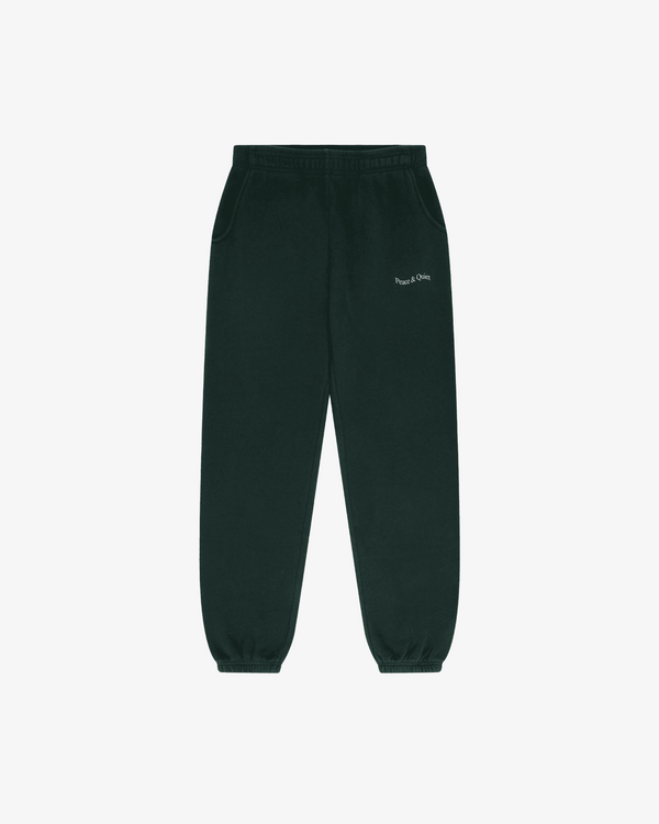 MUSEUM OF PEACE AND QUIET - Men's Warped Sweatpants - (Dark Green)