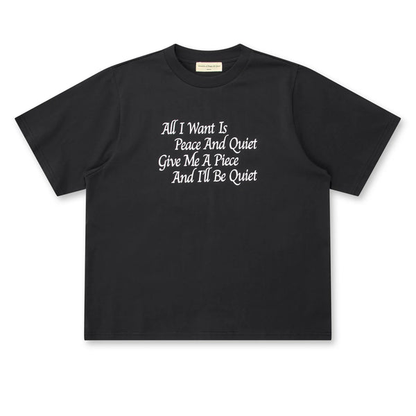 MUSEUM OF PEACE AND QUIET - Men's Haiku T-Shirt - (Black)