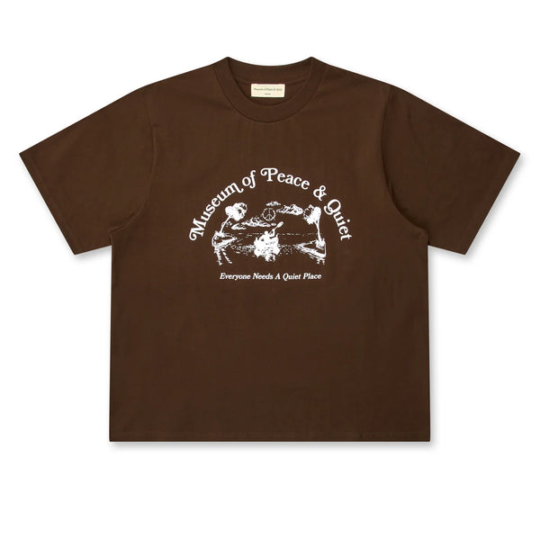 MUSEUM OF PEACE AND QUIET - Men's Quiet Place T-Shirt - (Brown)