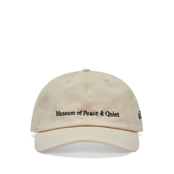 MUSEUM OF PEACE AND QUIET - Warped Dad Hat - (Bone)