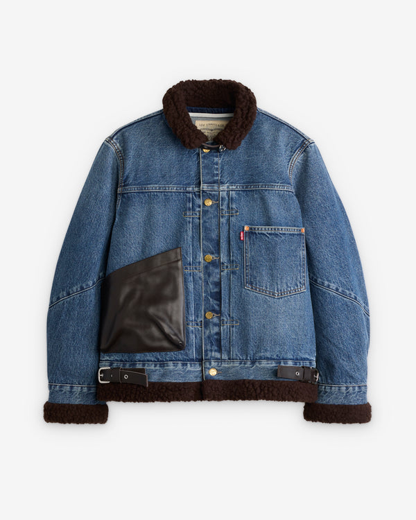 Sacai - Men's Levi's Jacket  - (Washed Indigo)