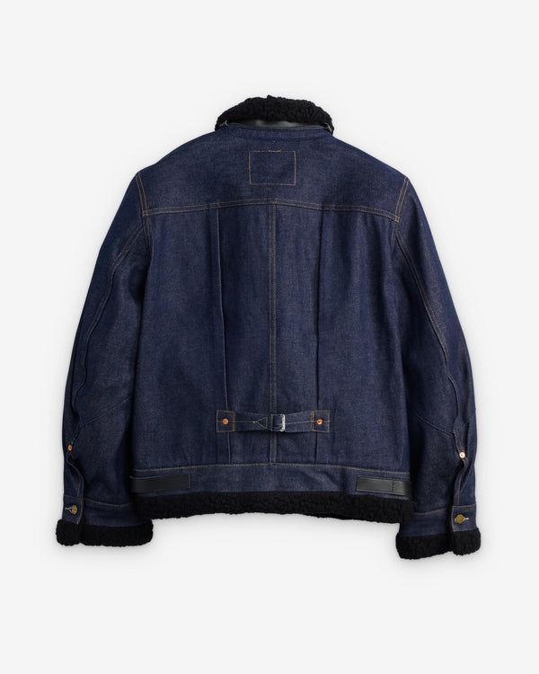 Sacai - Men's Levi's Jacket  - (Rigid Indigo)