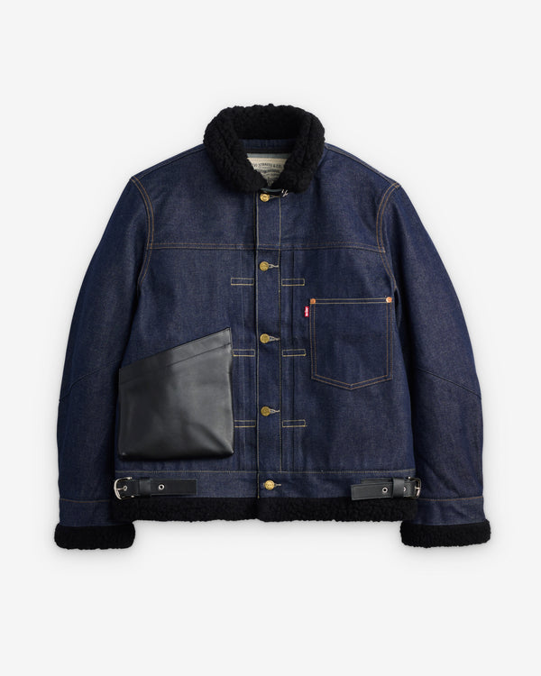 Sacai - Men's Levi's Jacket  - (Rigid Indigo)