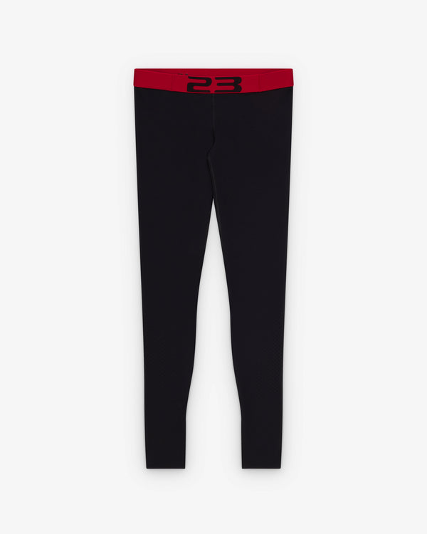 Nike - Women's Jordan Mowalola Knit Tights - (Black/Gym Red)