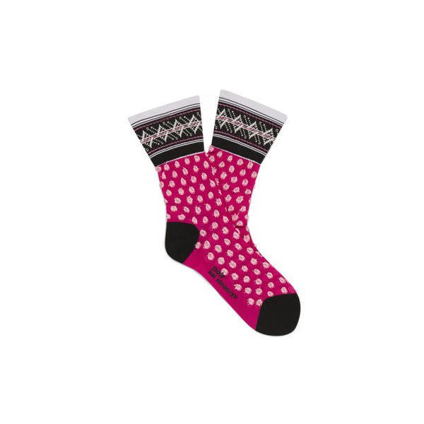 Noir Kei Ninomiya - Women’s Nylon Socks - (Pink/Black)