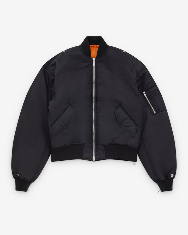 Noir Kei Ninomiya - Women’s Zip Detail Bomber Jacket - (Black)