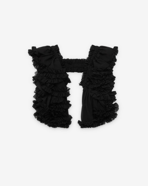 Noir Kei Ninomiya - Women's Tulle Vest - (Black)