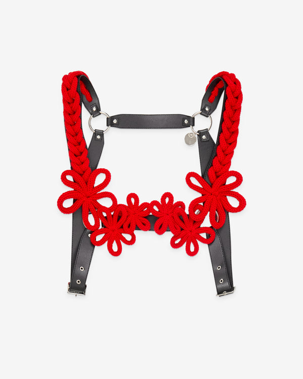 Noir Kei Ninomiya - Women's Floral Harness - (Red)